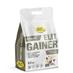 Elit Nutrition - ELIT GAINER - Laktosfri 2000 g Banana Chocolate