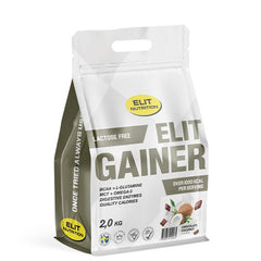 Elit Nutrition - ELIT GAINER - Laktosfri 2000 g Chocolate Coconut