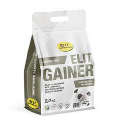 Elit Nutrition - ELIT GAINER - Laktosfri 2000 g Cookies ´n Cream