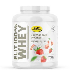 Elit Nutrition - ELIT 100% Whey Laktosfri 2000 g - Strawberry Fruit
