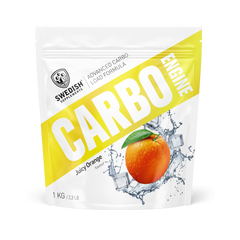 Swedish Supplements - Carbo Engine 1kg - Juicy Orange