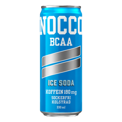 NOCCO - 24 st NOCCO BCAA Flak 330 ml - Ice Soda