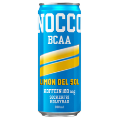 NOCCO - 24 st NOCCO BCAA Flak 330 ml - Limón Del Sol