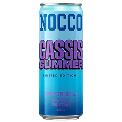 NOCCO - 24 st NOCCO BCAA Flak 330 ml - Cassis Summer