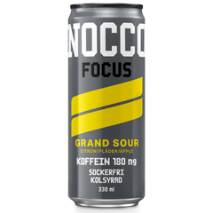NOCCO - 24 st NOCCO FOCUS Flak 330 ml - Grand Sour