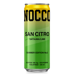 NOCCO - 24 st NOCCO BCAA Flak 330 ml - San Citro