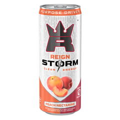 12 x Reign Storm Energy 335 ml - Peach Nectarine