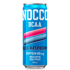 NOCCO - 24 st NOCCO BCAA Flak 330 ml - Blue Raspberry