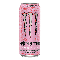 Monster Energy - 24 x Ultra 500 ml Strawberry Dreams