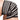 Knee Wraps, black/white, 2 m