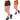 Madison Reversible Shorts, black/neon orange
