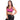 Hanna Sport Bra, black/pink