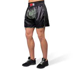 Murdo Muay Thai / Kickboxing Shorts, army green camo