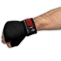 Boxing Hand Wraps, black - 3 m