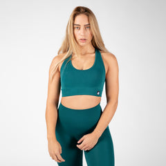 Yava Seamless Sport Bra, green