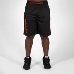 Mercury Mesh Shorts, black/red