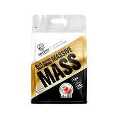 Swedish Supplements - Massive Mass 3500 g Wild Strawberry/Strawberry Milkshake