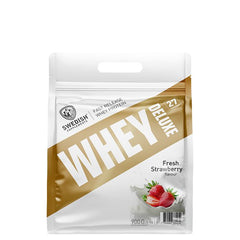 Swedish Supplements - Whey Deluxe 900 g Fresh Strawberry
