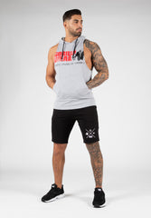Rogers Hooded Tank Top, grey melange