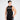 Milo Drop Armhole Tank Top, black