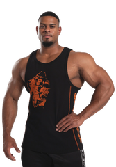Monterey Tank Top, black/orange