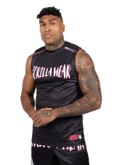 Clayton Tank Top, black/red
