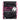GW Drawstring Bag, black/pink