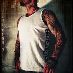 Logo Tanktop, white