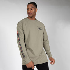 Boise Oversized Long Sleeve, army green