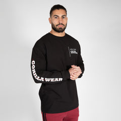 Boise Oversized Long Sleeve, black