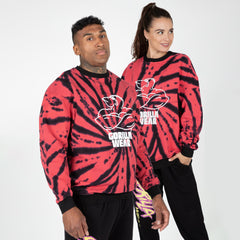 Legacy Oversized Sweatshirt, red/black