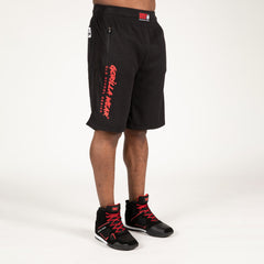 Augustine Old School Shorts, black/red