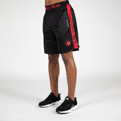Atlanta Shorts, black/red
