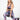 Colby Sports Bra, grey/pink