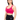 Whitney Seamless Sports Bra, pink