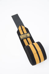 GW Knee Wraps 2 m, black/gold