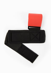 Weight Lifting Hooks, black/red