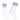 Gorilla Wear Crew Socks, white