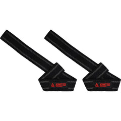 IA Premium Padded Lifting Straps - Black/Grey