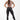High Waist Bubble Butt Lifting Pants, black