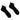 NEBBIA Ankle Socks, black