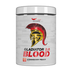 Gladiator Blood 2.0 PWO Strawberry Peach 460g Vegan