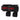 IA Supported Lifting Straps - With Dowel - Black
