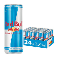 24 st Red Bull Energidryck 250 ml Sugarfree